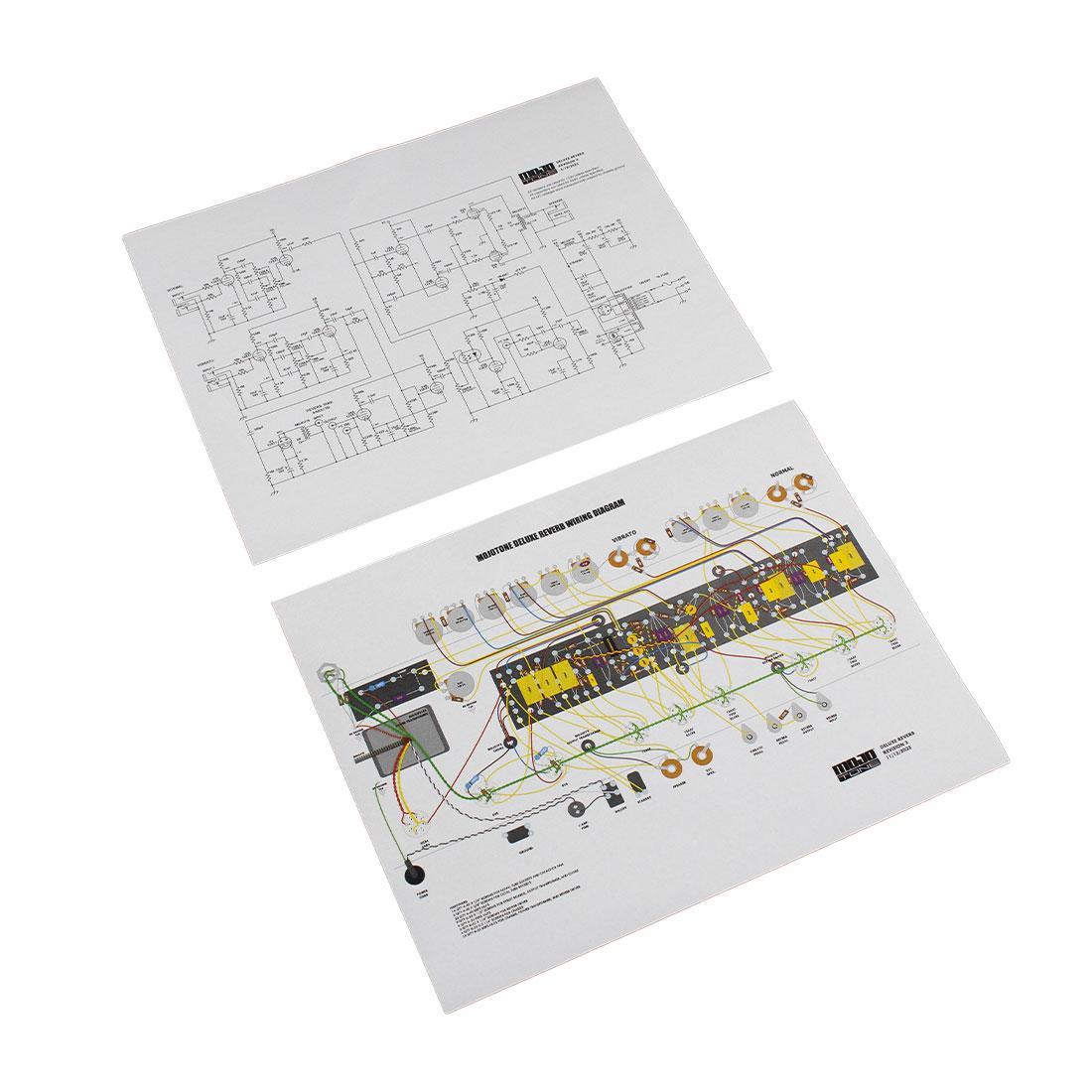 Blackface Deluxe Reverb® Style Guitar Tube Amp Kit - Image 5