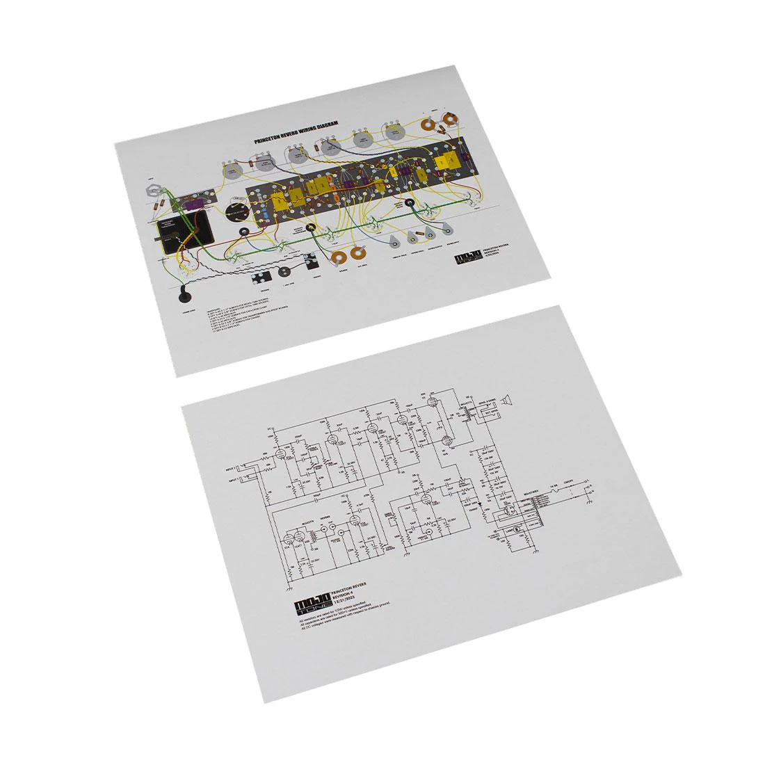 Blackface Princeton Reverb® Style Guitar Tube Amp Kit - Image 8