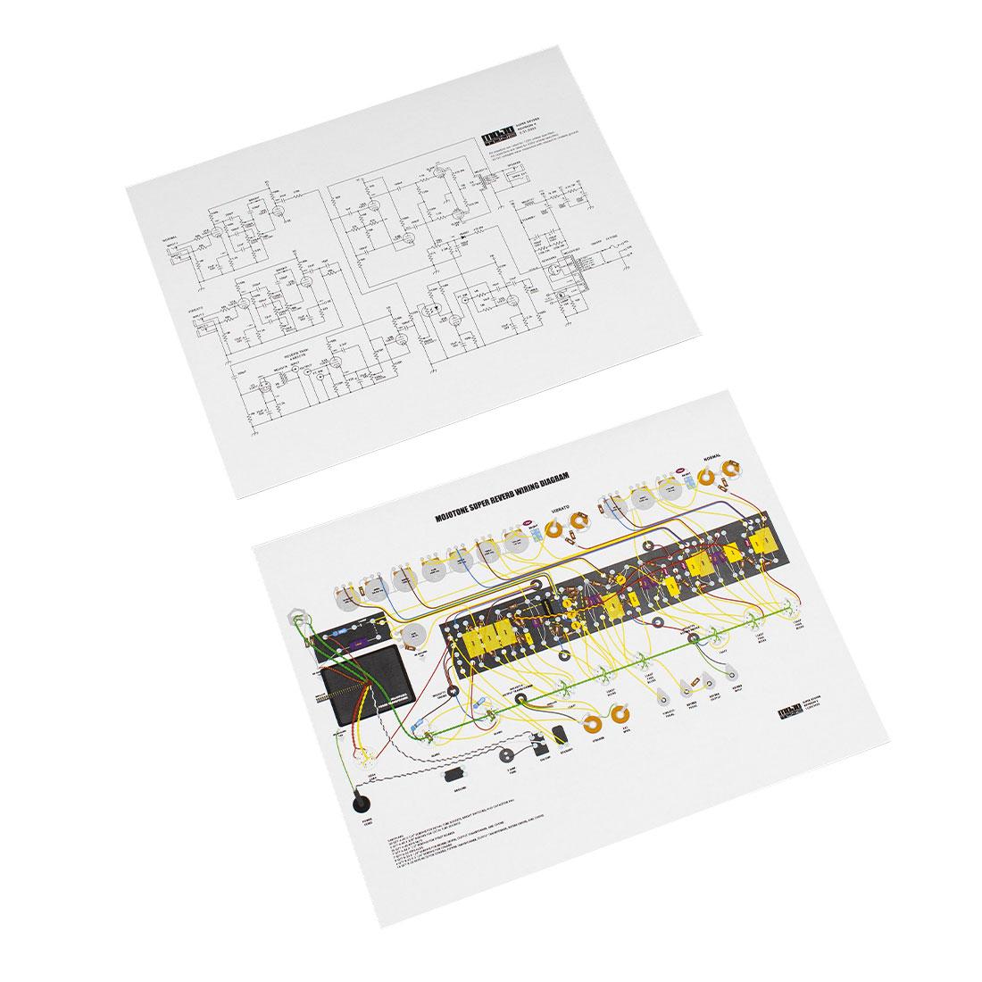 Blackface Super Reverb® Style Guitar Tube Amp Kit - Image 12