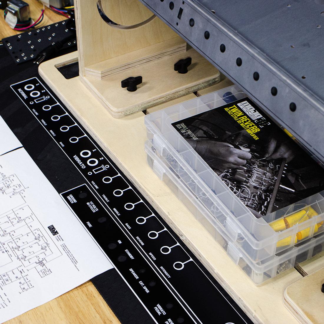 Blackface Twin Reverb® Style Guitar Tube Amp Kit - Image 17