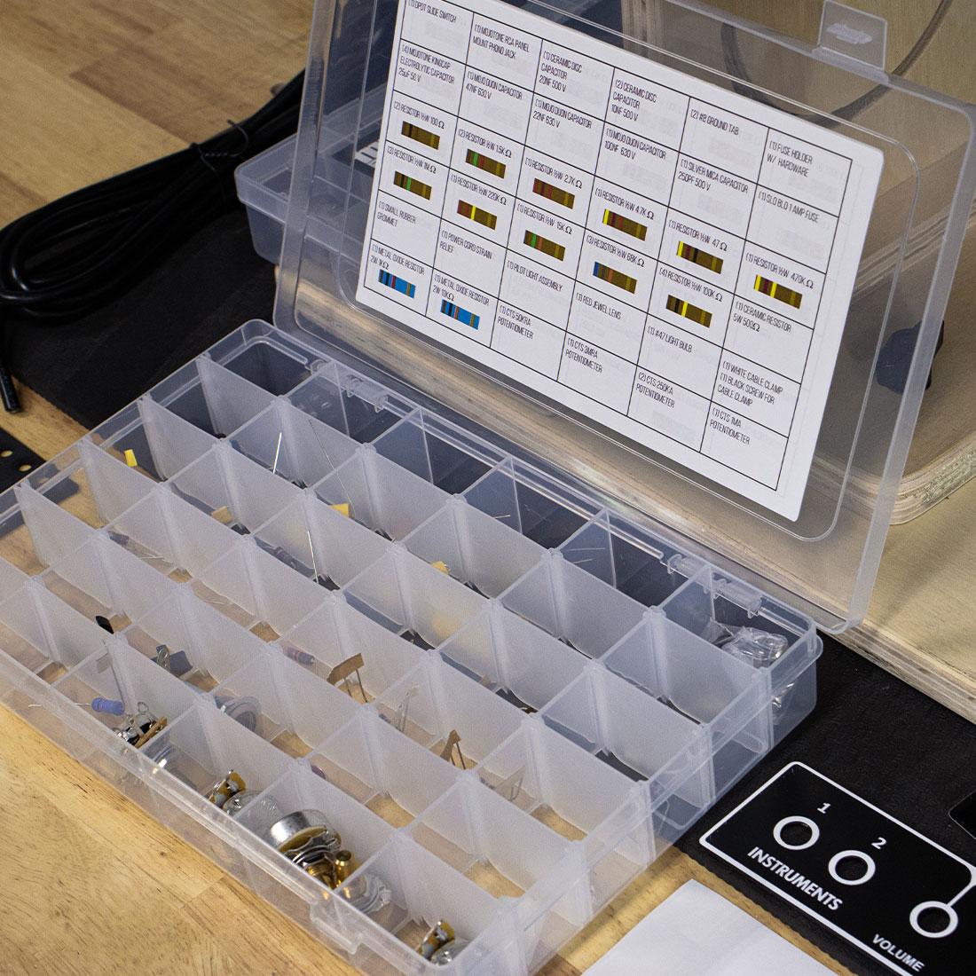 Blackface Vibro-Champ® Style Guitar Tube Amp Kit - Image 12