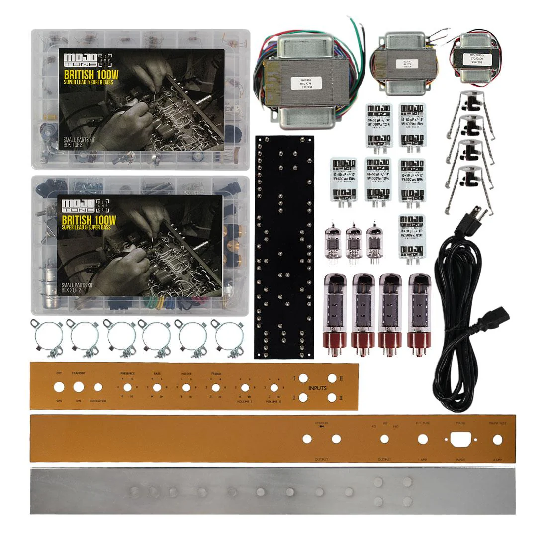 British Style 100W Lead / Bass Guitar Tube Amp Kit - Image 4