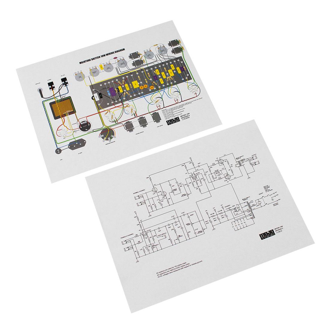 British Style 18W Guitar Tube Amp Kit - Image 5