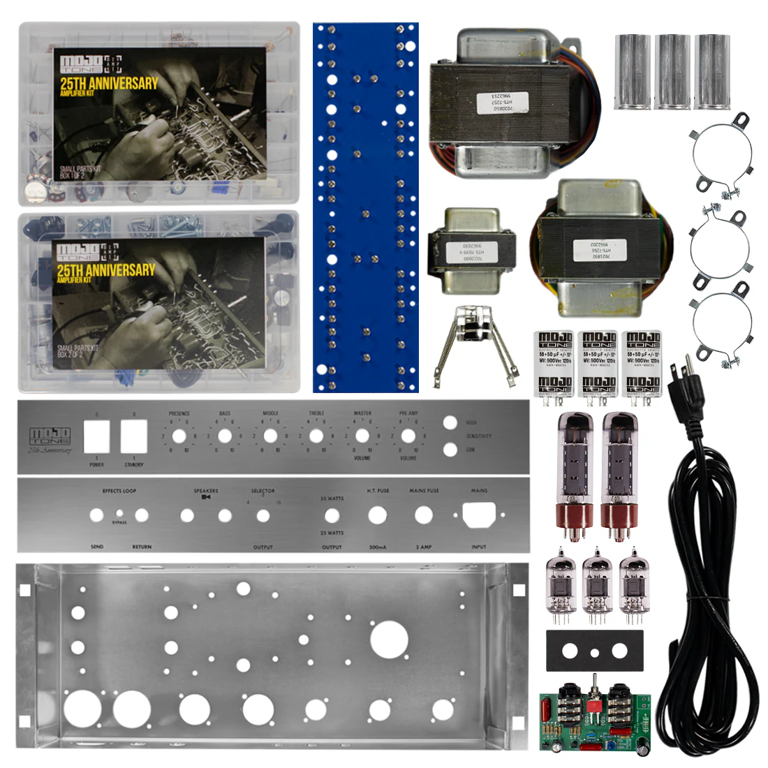 Mojotone 25th Anniversary 25/50W Guitar Tube Amplifier Kit - Image 7