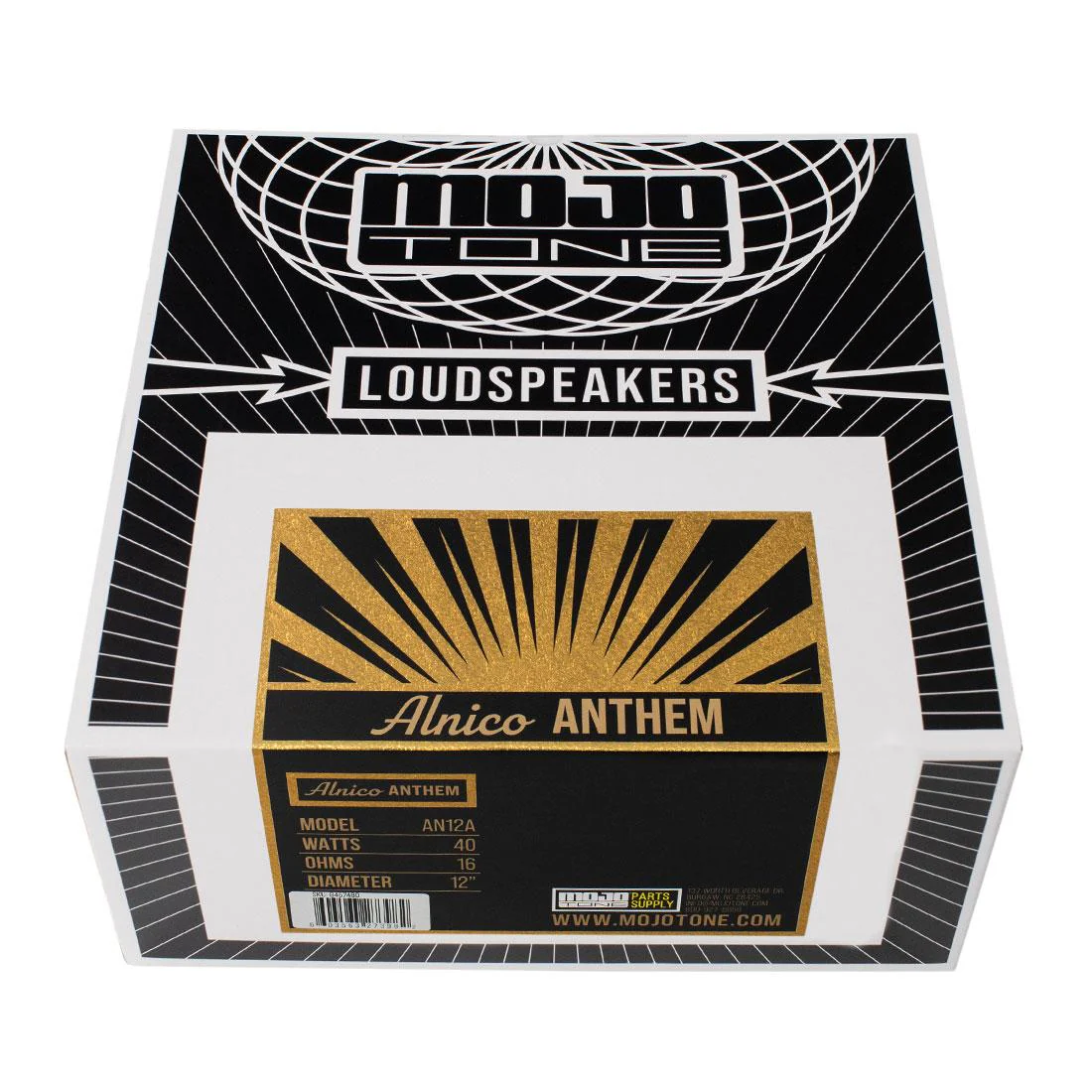 Mojotone Alnico Anthem 12" 40W Guitar Speaker 16 Ohm - Image 7