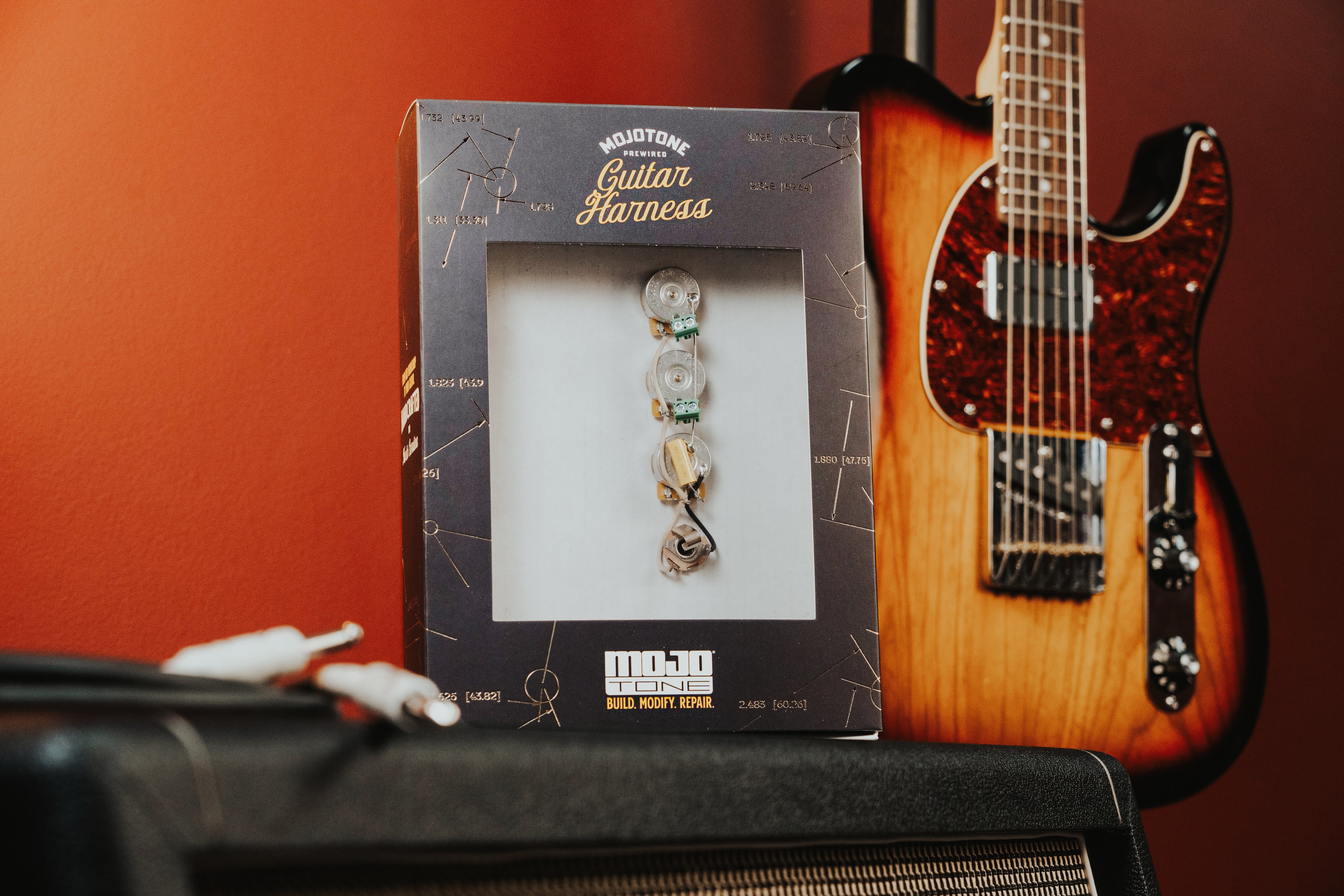 Solderless Jazz Bass Guitar Wiring Harness - Image 5