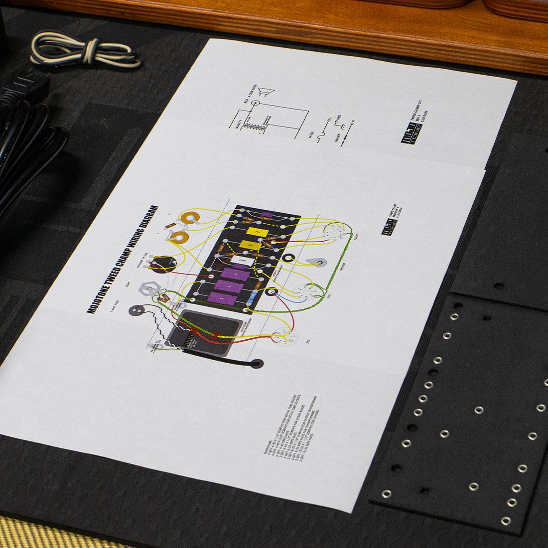 Tweed Champ® 5F1 Style Guitar Tube Amp Kit - Image 3