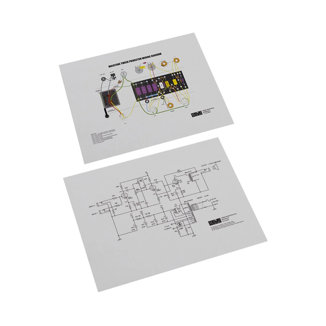 Tweed Princeton® 5F2-A Style Guitar Tube Amp Kit - Image 12