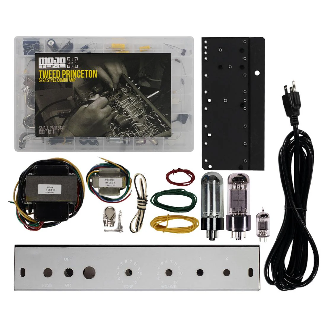 Tweed Princeton® 5F2-A Style Guitar Tube Amp Kit - Image 4