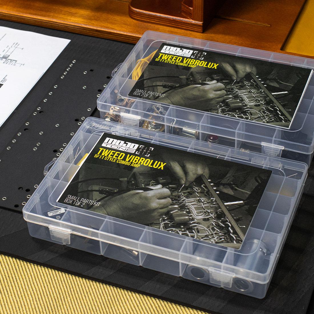 Tweed Vibrolux 5F11 Style Guitar Tube Amp Kit - Image 11