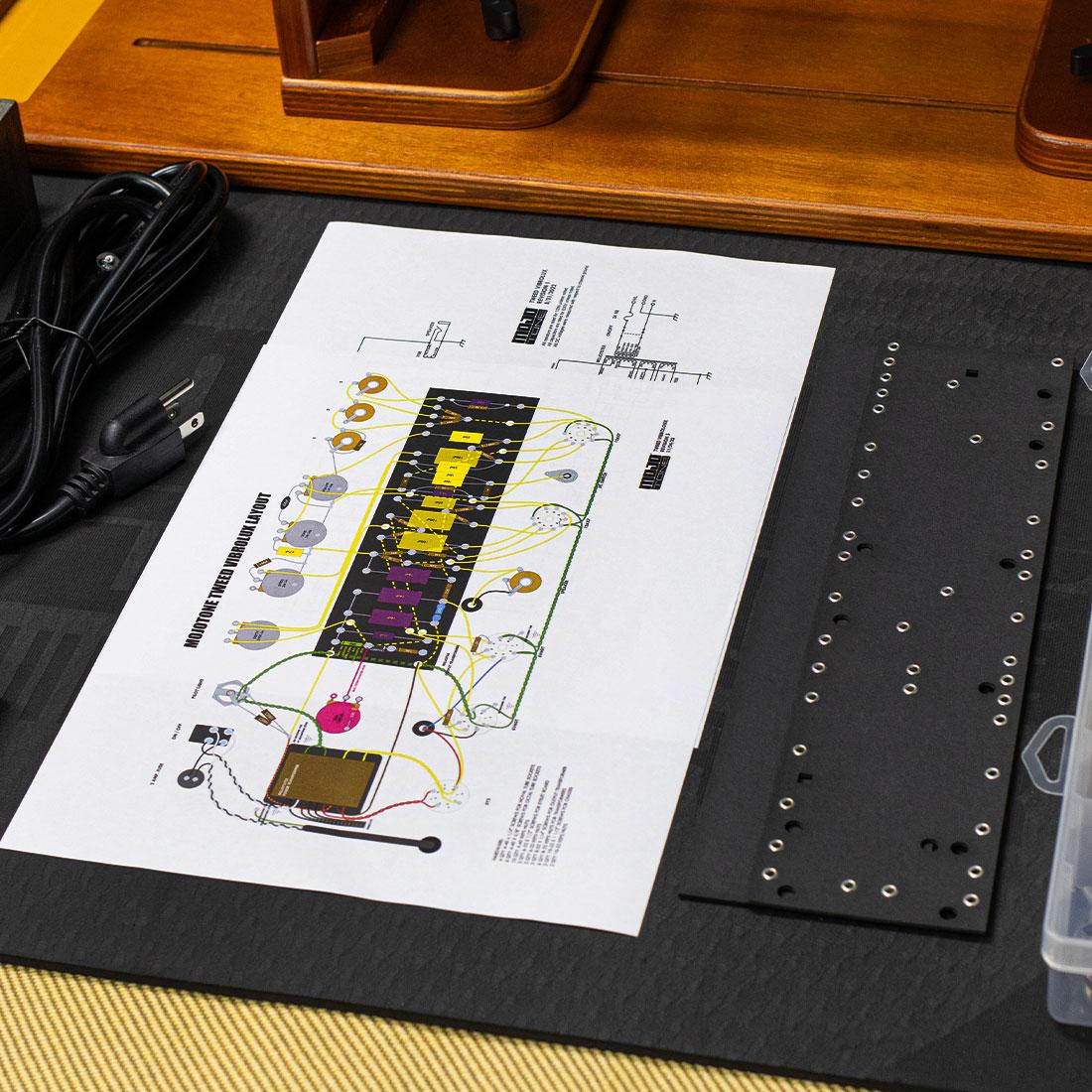 Tweed Vibrolux 5F11 Style Guitar Tube Amp Kit - Image 12