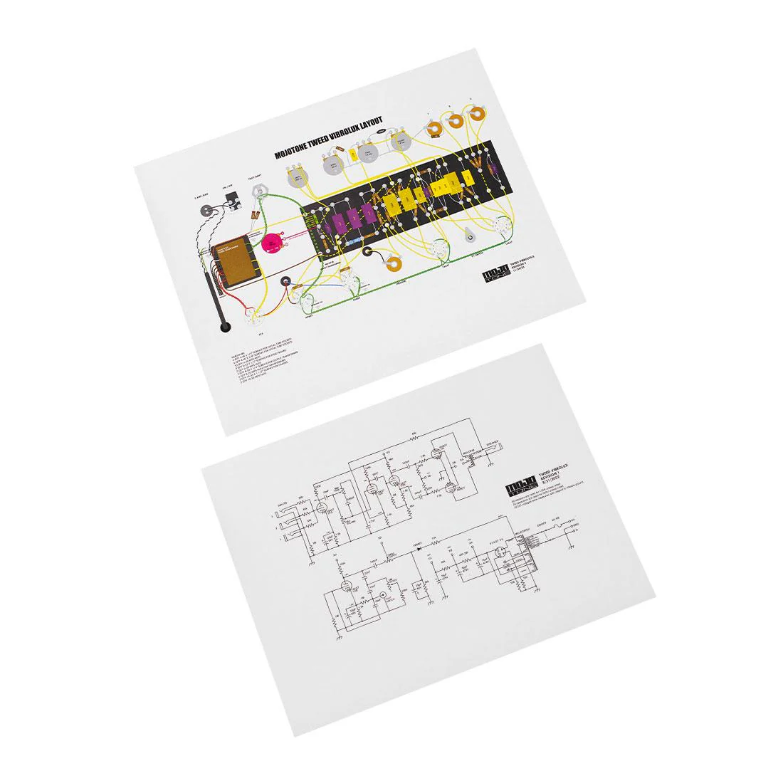 Tweed Vibrolux 5F11 Style Guitar Tube Amp Kit - Image 4